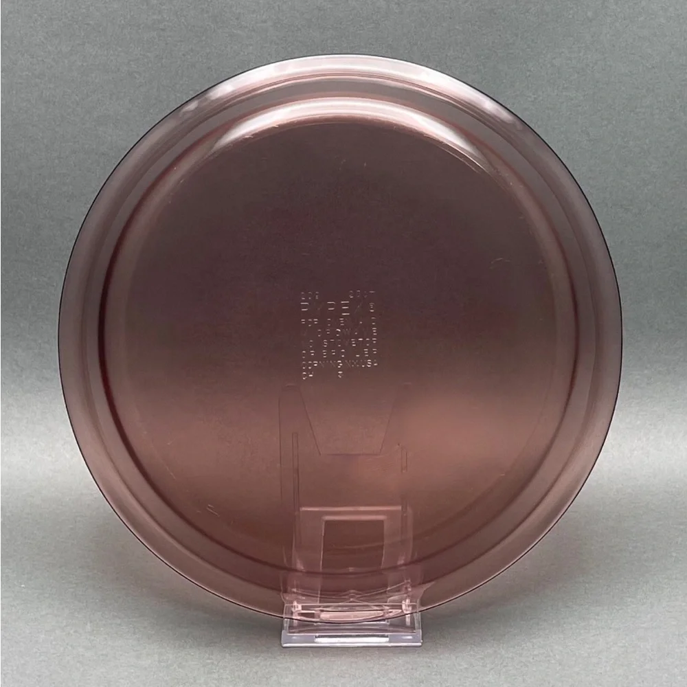 Vintage Pyrex #209 Cranberry Pie Plate 9 inch Serving Dish